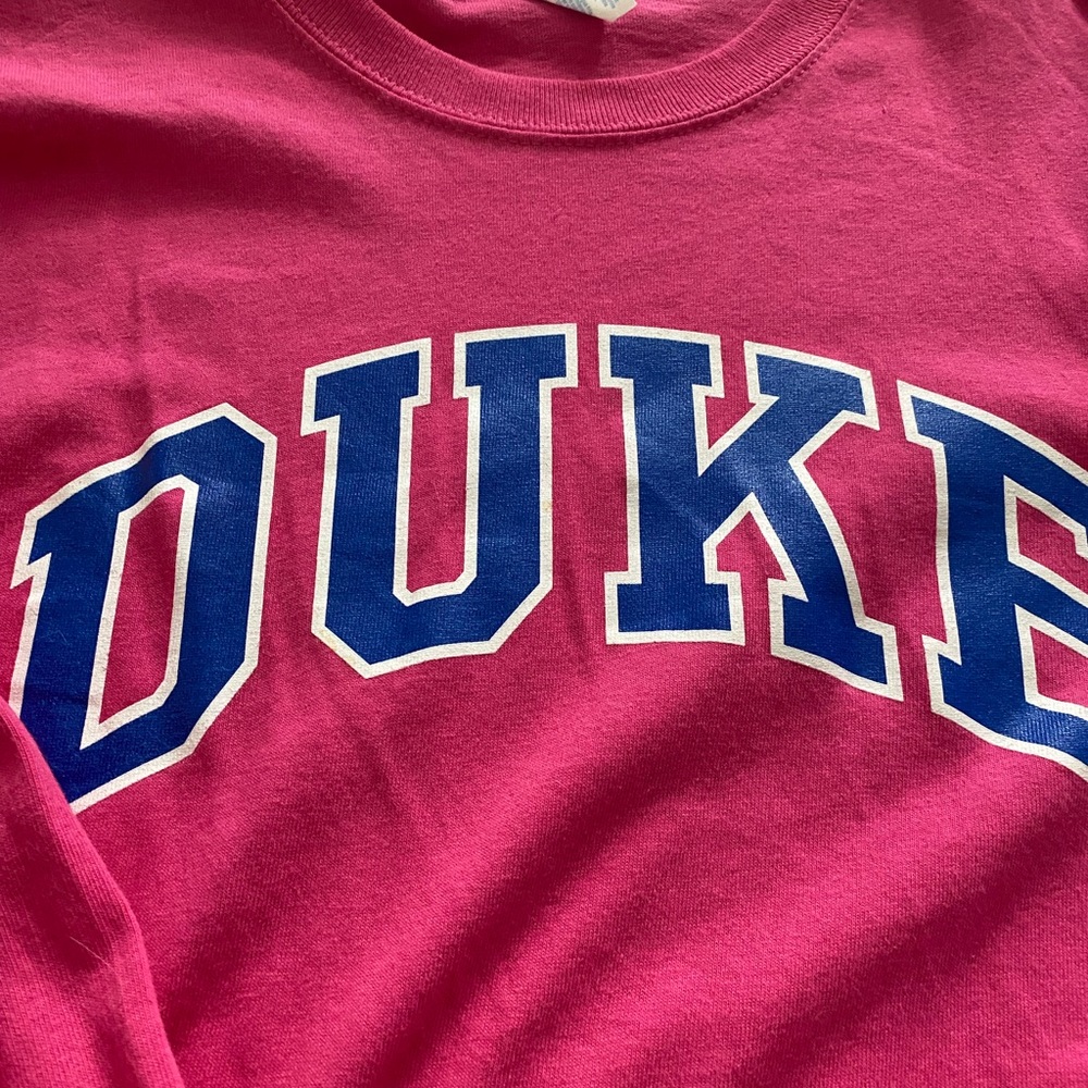 Pink Duke University Long sleeve